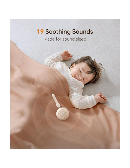 Máquina de Sonido Portátil Dreamegg Sueño Lite 1 - 19 Sonidos Máquina de Sonido Portátil Dreamegg Sueño Lite 1 - 19 Sonidos