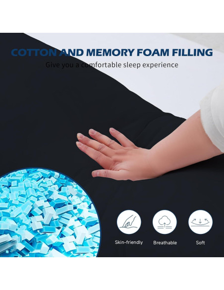 Almohada Corporal DOWNCOOL Espuma Viscoelástica 50.8x137.2 cm Almohada Corporal DOWNCOOL Espuma Viscoelástica 50.8x137.2 cm