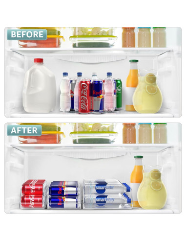 Organizador de Latas Sorbus - 3 Tamaños para Refrigerador