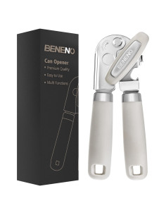 Abrelatas Manual Beneno K121 con Imán y Mango Antideslizante