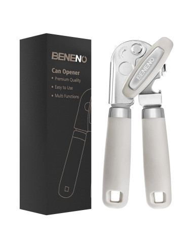 Abrelatas Manual Beneno K121 con Imán y Mango Antideslizante