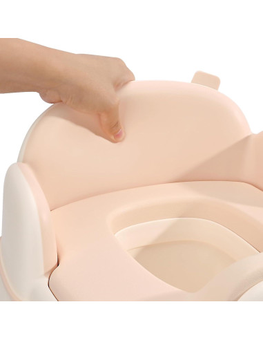 Asiento de Entrenamiento Bebamour 3 en 1 Rosa Antideslizante