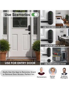 Cerradura Digital Inteligente Dermum S2 con Huella Dactilar 2