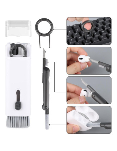 Kit de Limpieza 7-en-1 IFTHFOUR para Electrónicos Negro