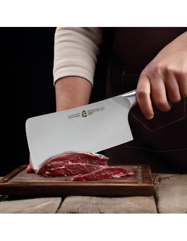 Cuchillo de Carnicero TUO 15.21 cm Acero Inoxidable Pakkawood