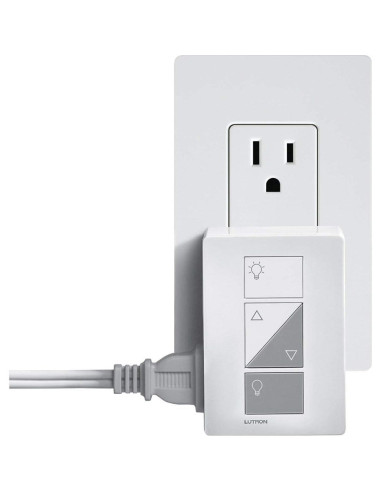 Regulador de Luz Inteligente Enchufable Lutron Caseta PD-3PCL-WH