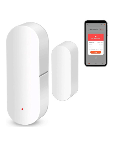 Sensor de Puerta y Ventana WiFi Gaoducash Inalámbrico con Alertas Sensor de Puerta y Ventana WiFi Gaoducash Inalámbrico con Alertas