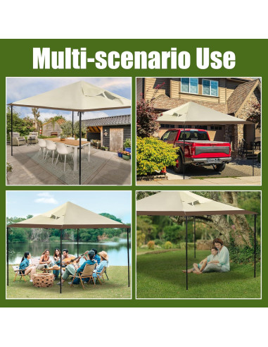 Cubierta Superior Impermeable BALAPET 13x13 FT para Carpa