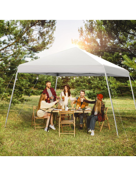 Carpa de Canopy Portátil SAILARY 3.05x3.05m Blanca Impermeable Carpa de Canopy Portátil SAILARY 3.05x3.05m Blanca Impermeable
