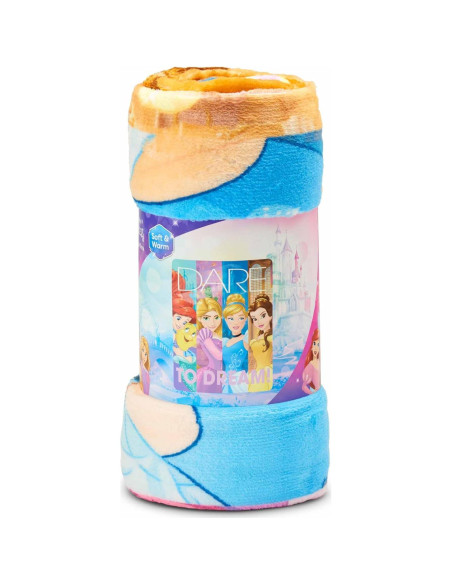 Manta Micro Raschel Disney Soñadores 117 x 152 cm 100% Poliester Manta Micro Raschel Disney Soñadores 117 x 152 cm 100% Poliester