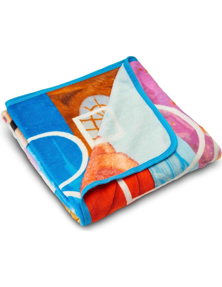 Manta Micro Raschel Disney Soñadores 117 x 152 cm 100% Poliester Manta Micro Raschel Disney Soñadores 117 x 152 cm 100% Poliester