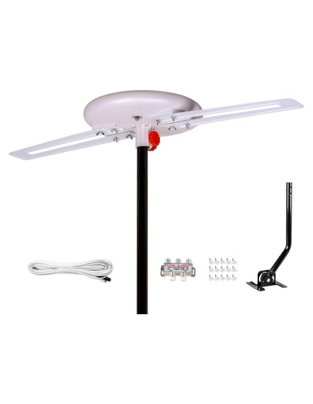 Antena Digital HD Exterior Five Star 2024 200 Millas 4K Antena Digital HD Exterior Five Star 2024 200 Millas 4K