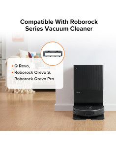 Cubierta Principal de Cepillo Roborock Q Revo - Negro 2