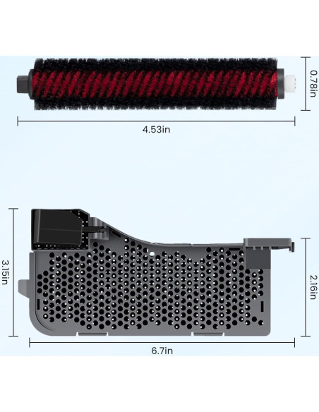 Kit de Repuestos Rrochio para Aspiradora Robot S7 Max Ultra Kit de Repuestos Rrochio para Aspiradora Robot S7 Max Ultra