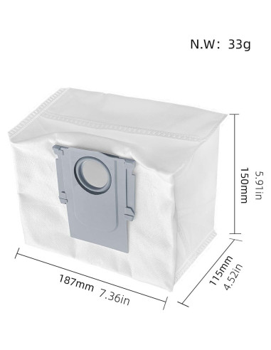 Kit de Repuestos LVTENGAI para Aspiradora Roborock Q Revo y P10