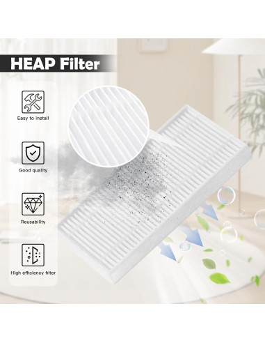 21 Accesorios Reemplazo Eufy Omni C20 - Filtros, Mopas y Cepillos