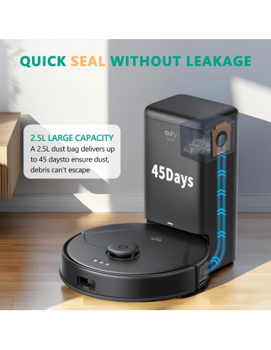 Bolsas de polvo desechables CHIKIXSON para eufy X10 Pro y X8 Pro