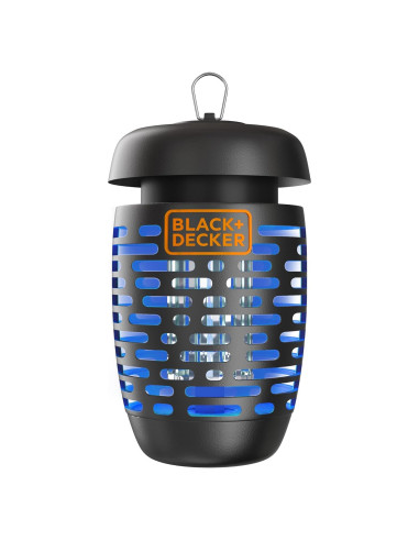 Lámpara eléctrica BLACK+DECKER para insectos 58 m con bandeja