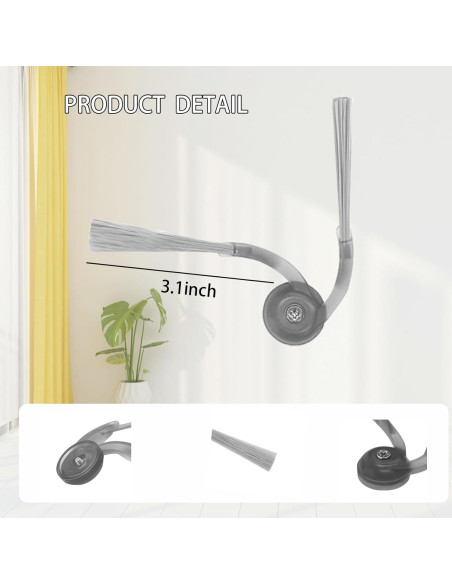 Accesorios para Aspiradora Robot Frexusuent Saros 10R - 1 Cepillo Principal, 6 Bolsas de Polvo, 4 Cepillos Laterales Accesorios para Aspiradora Robot Frexusuent Saros 10R - 1 Cepillo Principal, 6 Bolsas de Polvo, 4 Cepillos Laterales