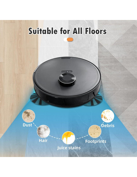 19 Piezas de Repuesto para Aspiradora Robot Eureka E10S 19 Piezas de Repuesto para Aspiradora Robot Eureka E10S