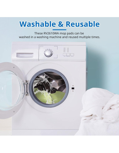 Almohadillas de Reemplazo JORAIR AV2610WA para Aspiradora Robot
