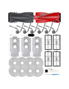 Kit de Repuestos para Aspiradora Robot Roborock Saros 10R - 29 Piezas