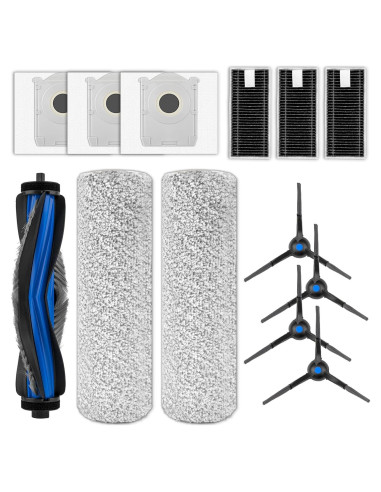Kit de Accesorios BRUVISH 13 Piezas para ECOVACS DEEBOT X8 Pro Omni