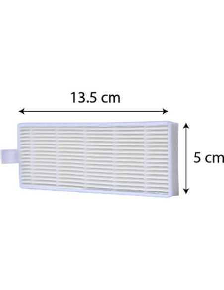 Filtro HEPA Nispira para Aspiradora Robótica A6 A4 A4s - 12 Pzs Filtro HEPA Nispira para Aspiradora Robótica A6 A4 A4s - 12 Pzs