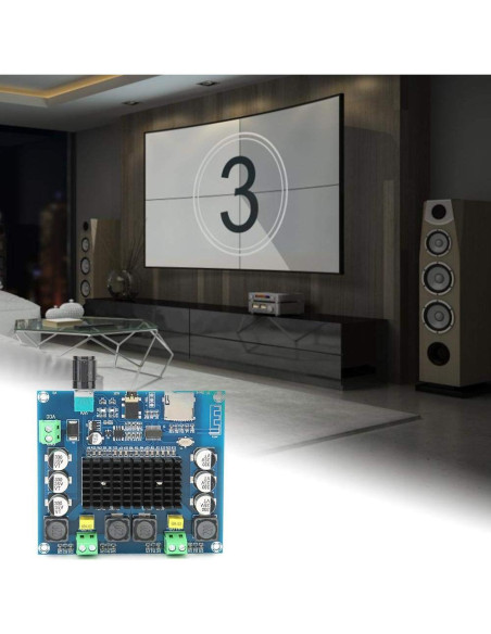 Placa Amplificador Digital Bluetooth 100W x 2 Ciglow Placa Amplificador Digital Bluetooth 100W x 2 Ciglow