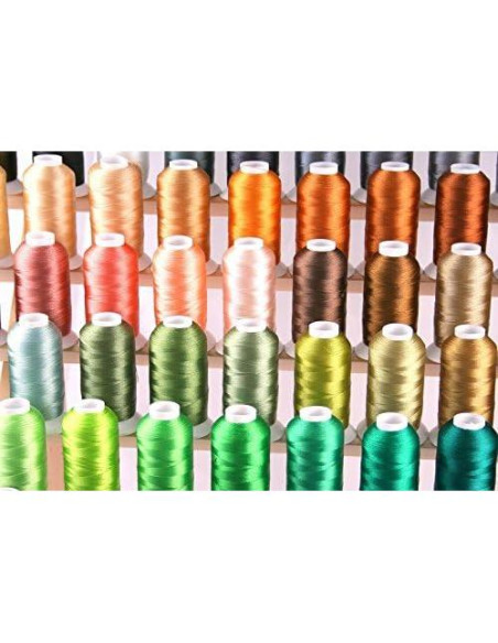 Conos de Hilo de Bordado ThreadNanny 100 Piezas 1100 Yardas Conos de Hilo de Bordado ThreadNanny 100 Piezas 1100 Yardas