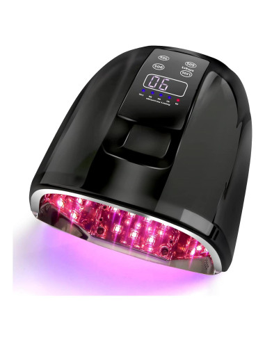 Lámpara de Uñas UV LED Linssy 90W Recargable Inalámbrica