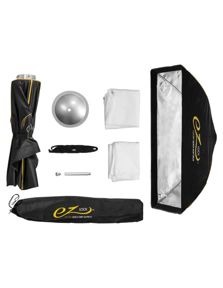 Glow EZ Lock Softbox 12x36" Montura Bowens con Difusores Glow EZ Lock Softbox 12x36" Montura Bowens con Difusores