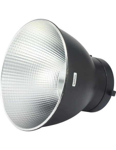Reflector difusor 18cm Bowens LEFTFOTO para luz estroboscópica Reflector difusor 18cm Bowens LEFTFOTO para luz estroboscópica