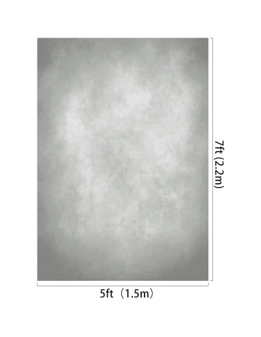 Fondo Fotográfico Gris Claro Abstracto Kate 1.5x2.2m Microfibra