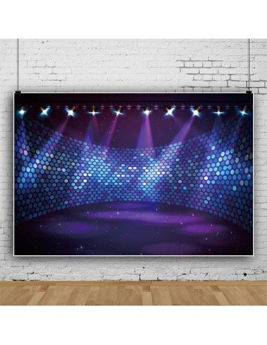 Fondo Fotográfico Vinilo OERJU 8x6ft (250x180cm) Púrpura