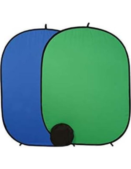 Fondo Reversible Chromakey Verde/Azul 5x7 Fancierstudio RE2010BG Fondo Reversible Chromakey Verde/Azul 5x7 Fancierstudio RE2010BG