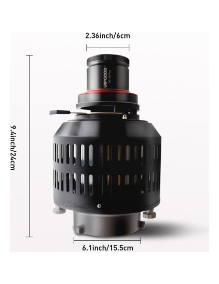 Snoot Óptico Cónico Bowens Lapgood OS-50Pro para Estudio Snoot Óptico Cónico Bowens Lapgood OS-50Pro para Estudio