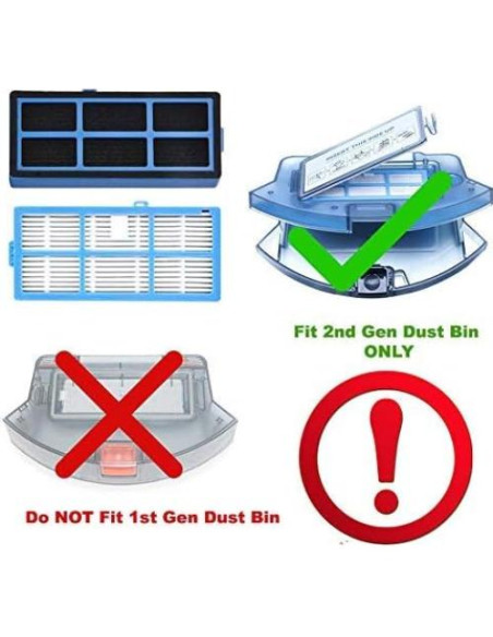 Juego de Piezas de Repuesto HEPA JJ Neumann para Aspiradoras Juego de Piezas de Repuesto HEPA JJ Neumann para Aspiradoras