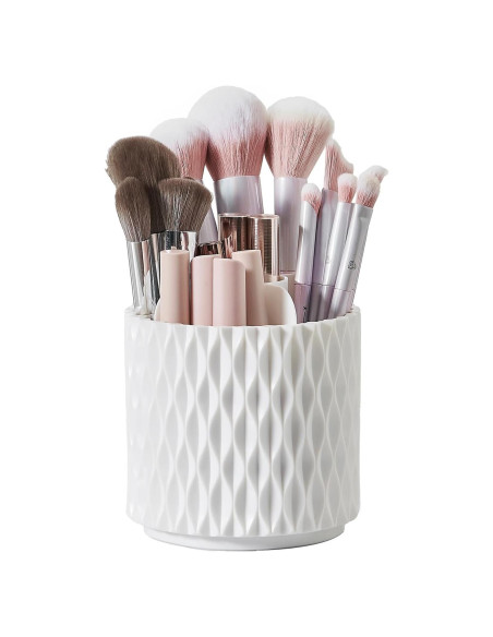 Soporte Giratorio para Brochas de Maquillaje DooGooCoo 5 Compartimentos Soporte Giratorio para Brochas de Maquillaje DooGooCoo 5 Compartimentos