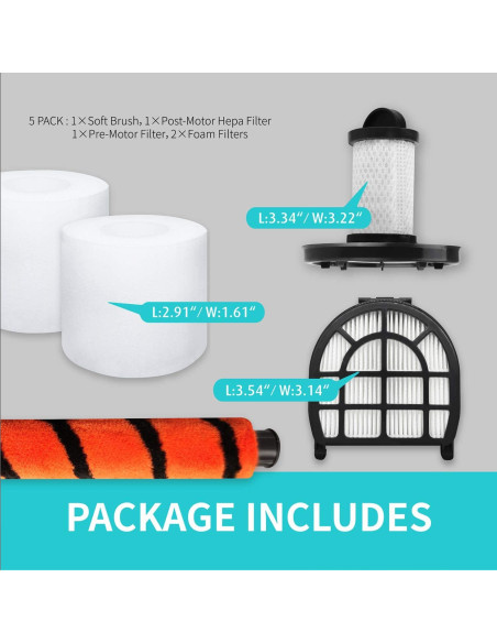 Kit de Repuestos Leemone para Aspiradora Shark LZ600 LZ601 Kit de Repuestos Leemone para Aspiradora Shark LZ600 LZ601