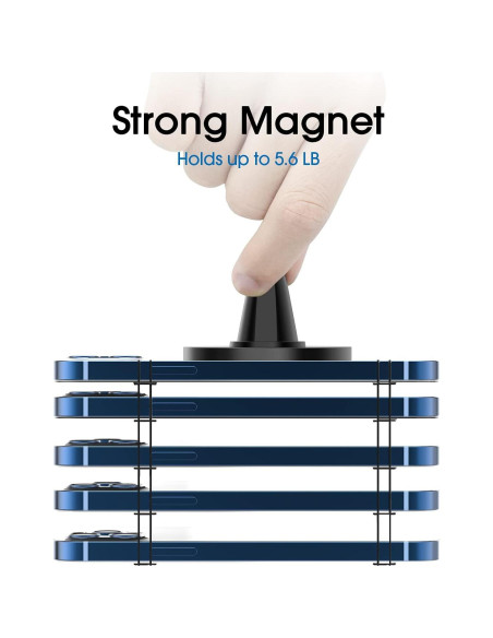 Soporte Magnético para Ventilación de Auto TechMatte MGS-VTMG para iPhone 12-16 Soporte Magnético para Ventilación de Auto TechMatte MGS-VTMG para iPhone 12-16