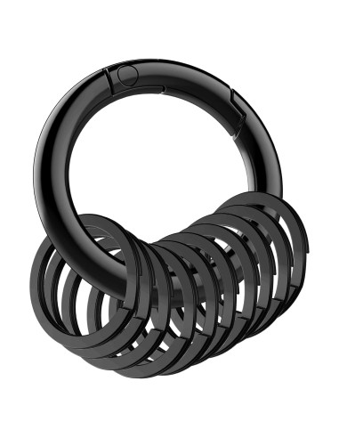 Anillos de Llave Divididos Idakekiy 10 Piezas 30mm Metal