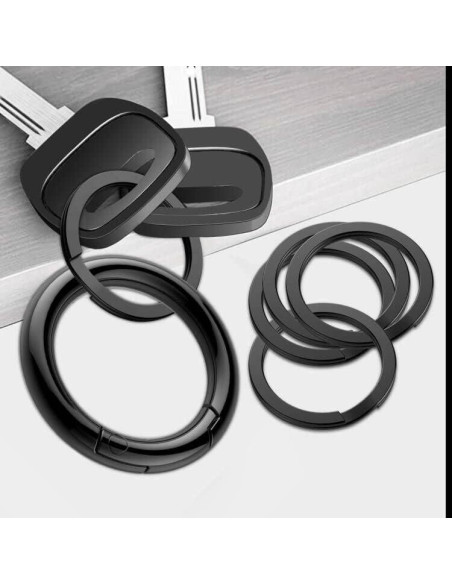 Anillos de Llave Divididos Idakekiy 10 Piezas 30mm Metal Anillos de Llave Divididos Idakekiy 10 Piezas 30mm Metal