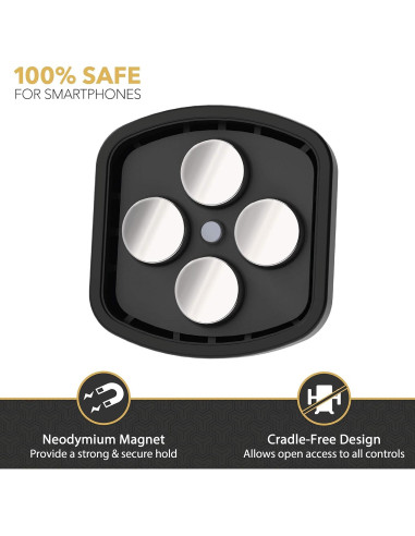 Soporte Magnético para Teléfono Scosche MagicMount Pro 3-en-1