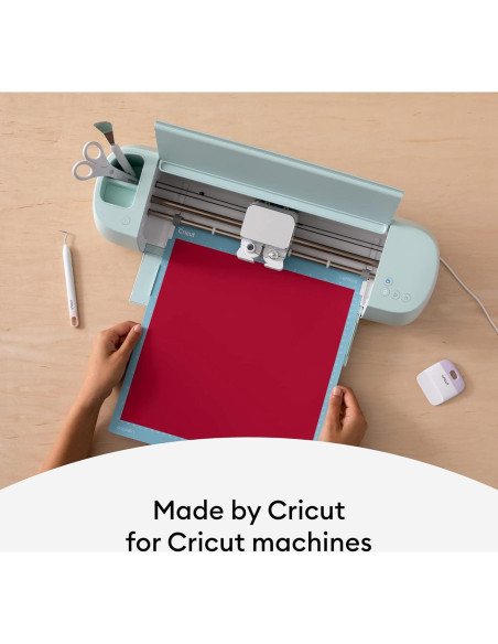 Vinilo de Transferencia Térmica Cricut Smart Iron On Rojo 3 Rollos Vinilo de Transferencia Térmica Cricut Smart Iron On Rojo 3 Rollos