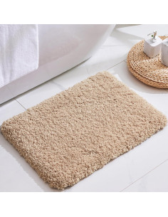 Alfombra de Baño Antideslizante Disolla 43x61 cm Beige Suave 2