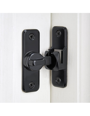 Cerradura de Pestillo de Seguridad INIRET Negra 2.54cm