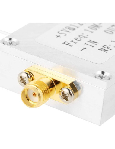 Módulo Amplificador RF de Bajo Ruido 21dB TOPINCN 0.01-4GHz
