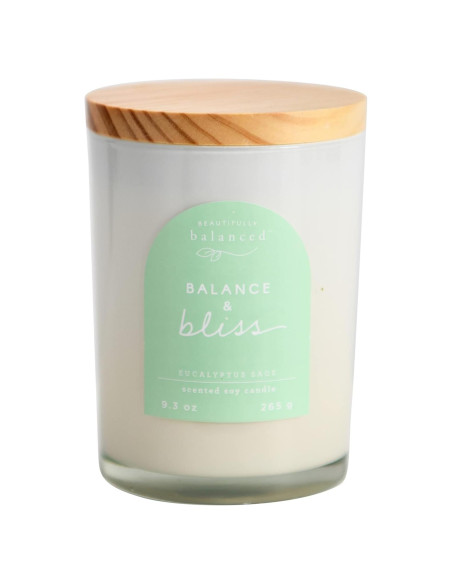 Vela Aromatizada de Soja Bellamente Equilibrada 263.5 g Vela Aromatizada de Soja Bellamente Equilibrada 263.5 g