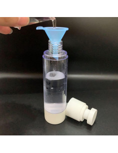 Embudos Cosméticos Recargables Avenoir - 3 Piezas Azules 2
